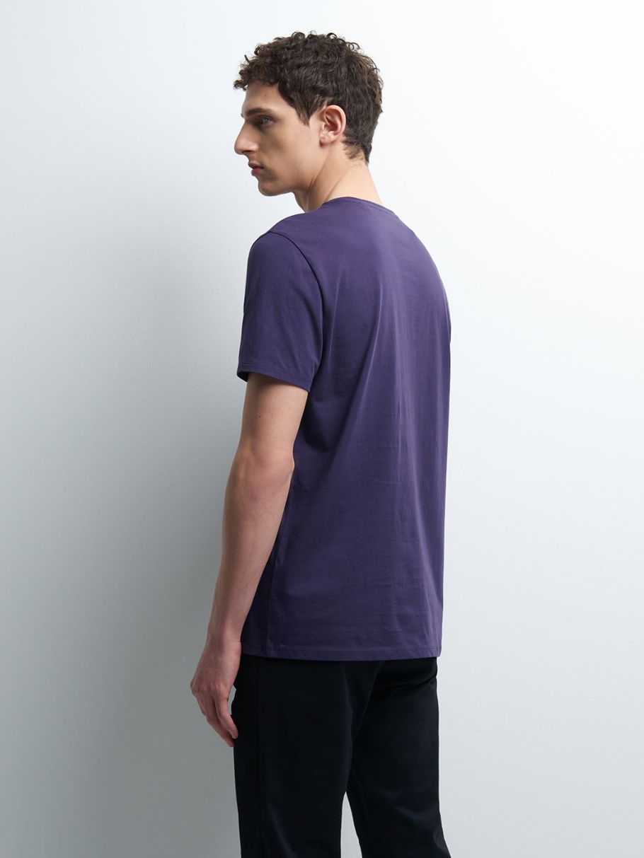 Tee-shirt en coton supima® uni