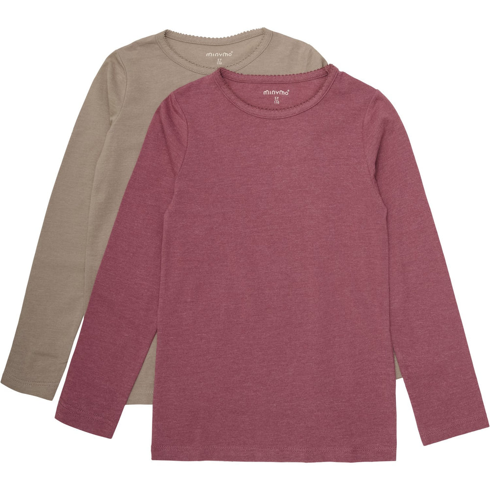 Køb Minymo Apple Butter Basic 35 Bluse 2-pak