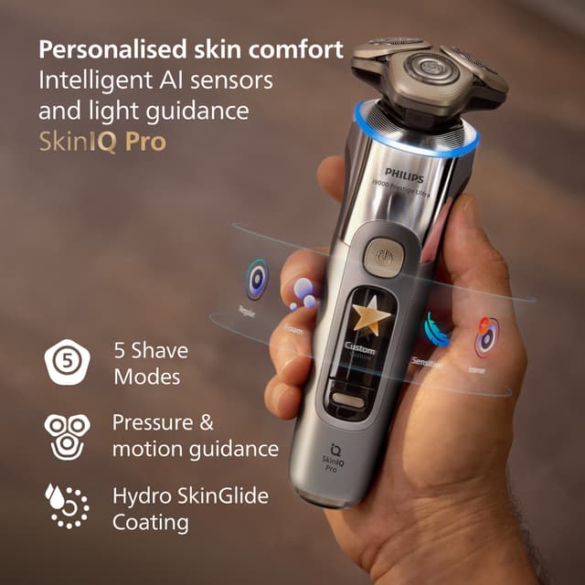 Philips i9000 Prestige Ultra barbermaskine XP9404/46 (sølv)