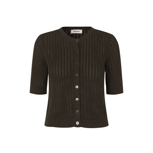 Modström FaxonMD Cardigan, Dark Coffee, XS