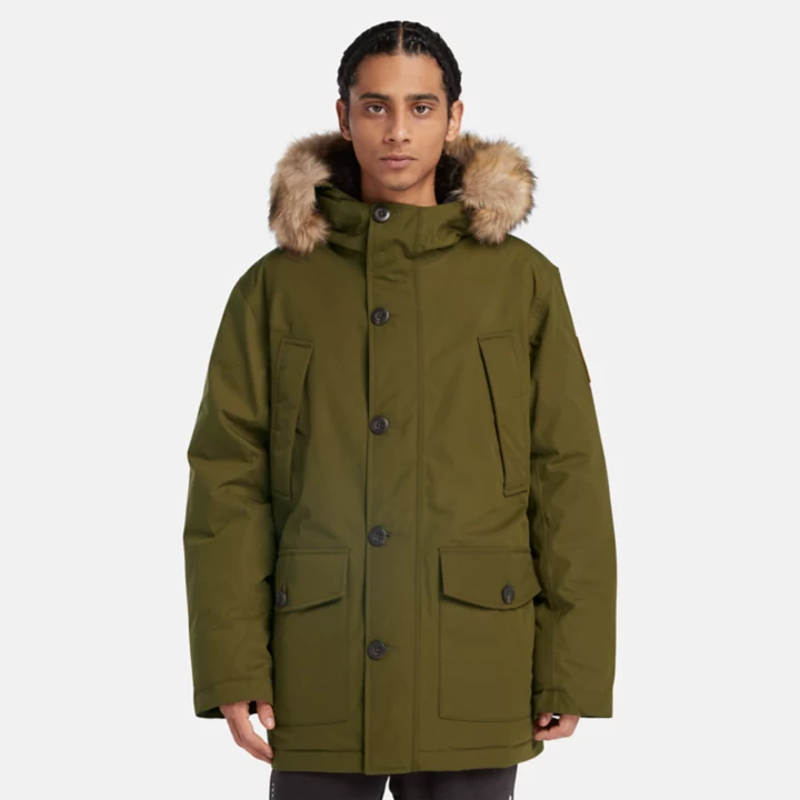 Jaqueta Scar Ridge Parka com Tecnologia DryVent para Homens na cor Verde