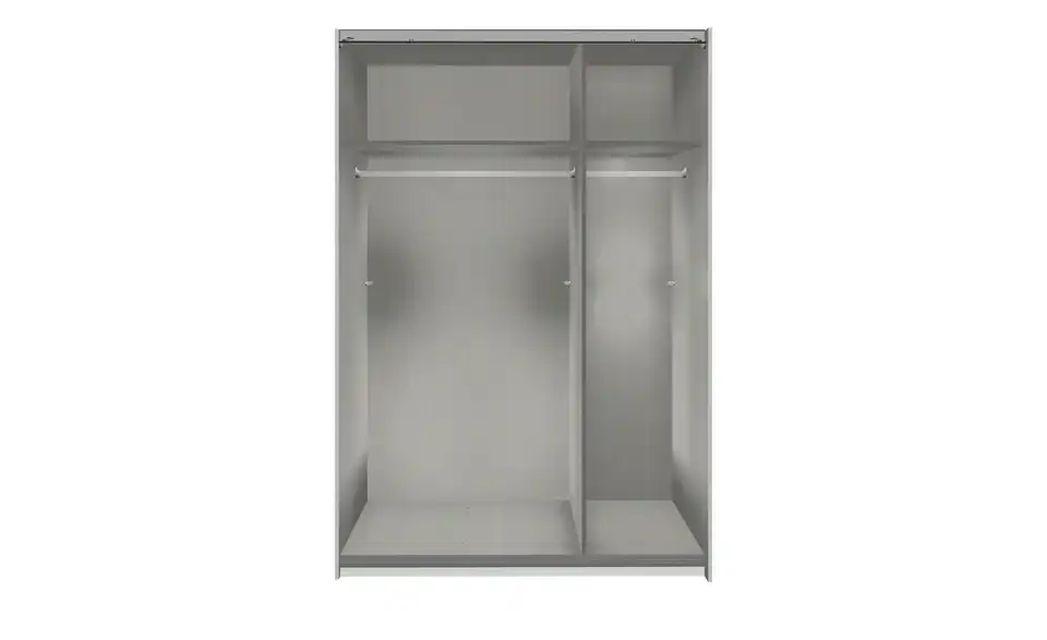 Schwebetürenschrank Queen 2 Stück 135 cm Weiß