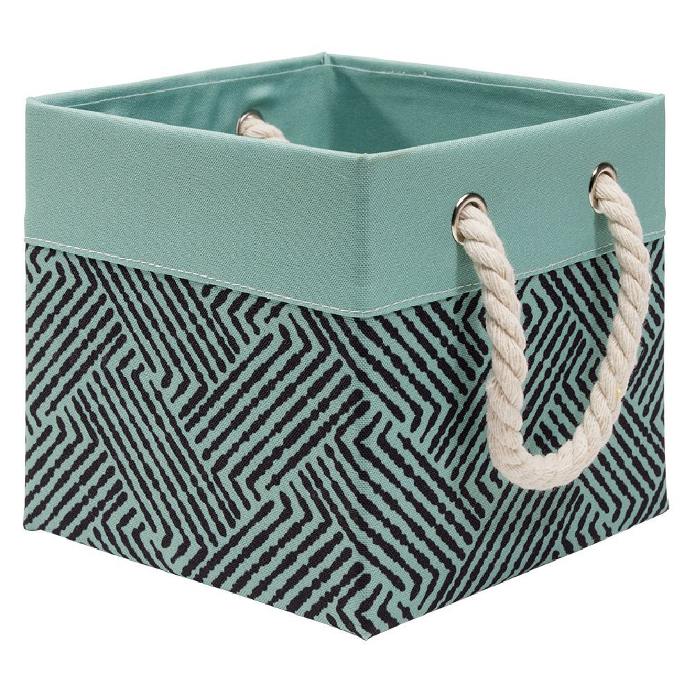 Boîte déco tissu 15x15xH14cm