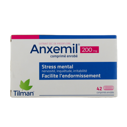 Anxemil 200mg - Stress mental, nervosité