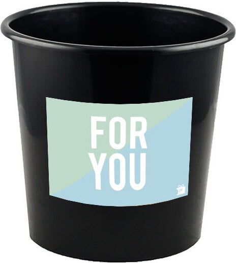 Emmer 'for you' blauw / groen klein 3 L