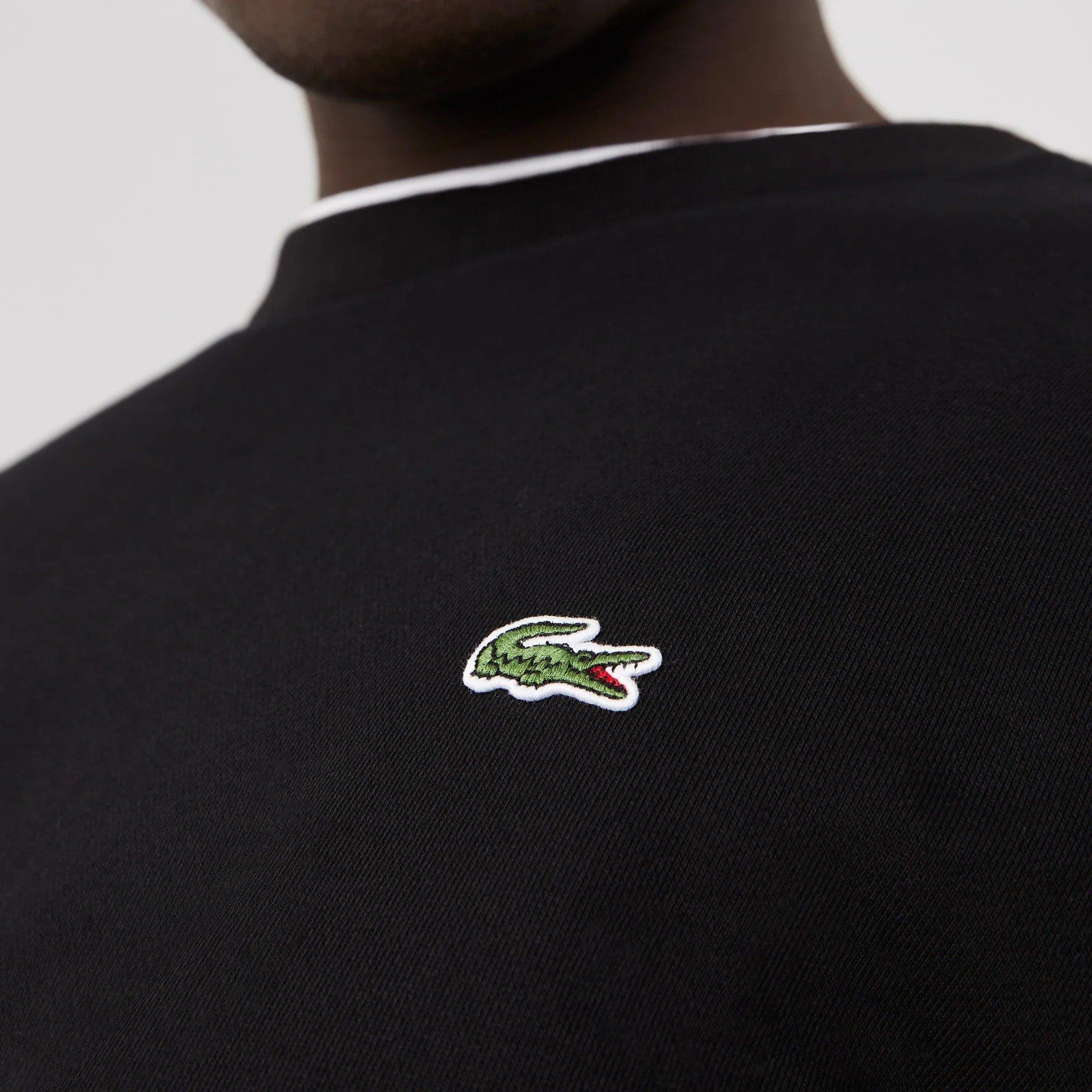 Lacoste Logo Strip Crew Neck Jumper