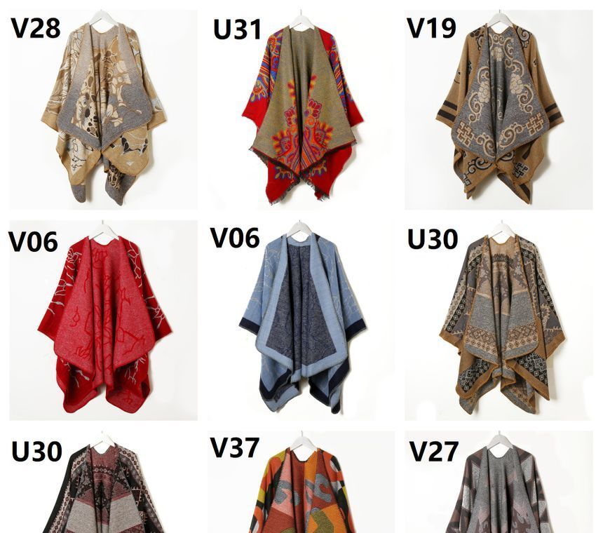 Dreamaway - Gebreide sjaal met print