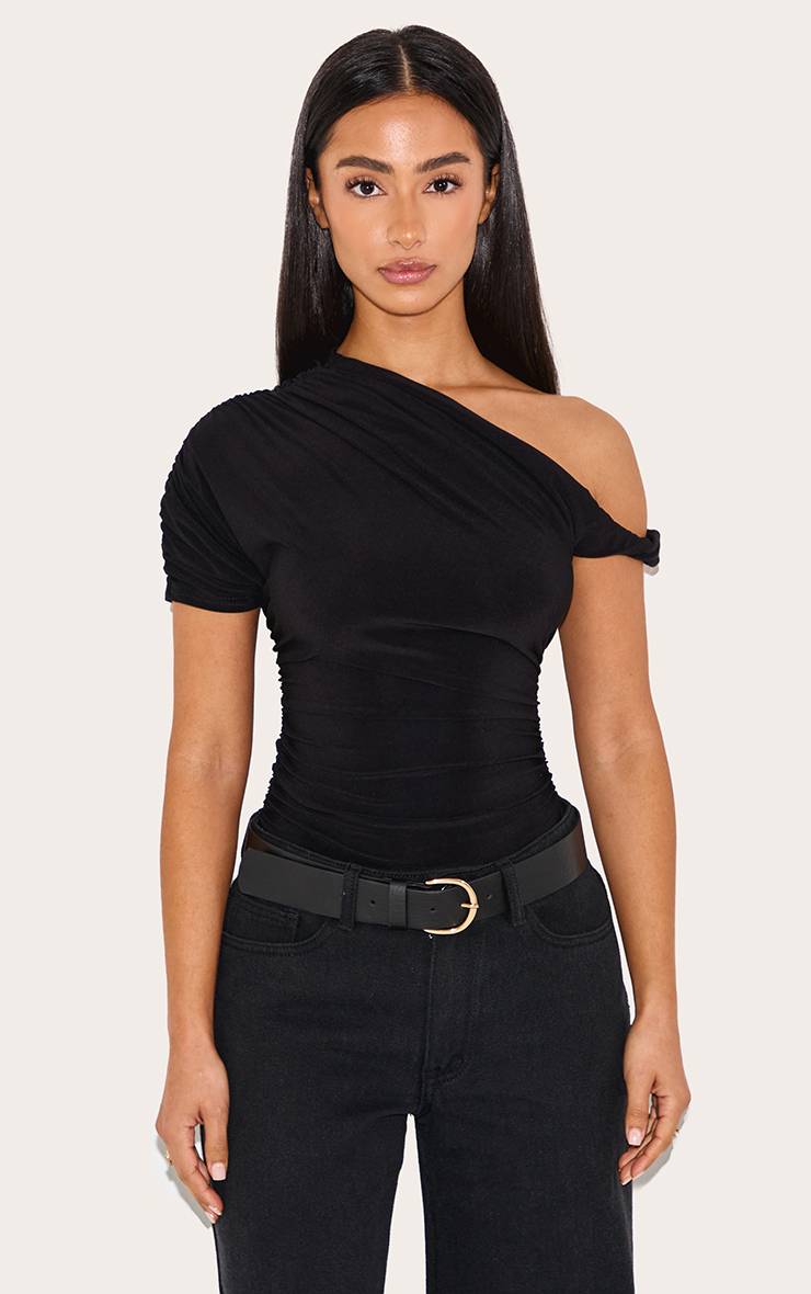 Noir Body Petite À Détail Torsadé Toucher Doux