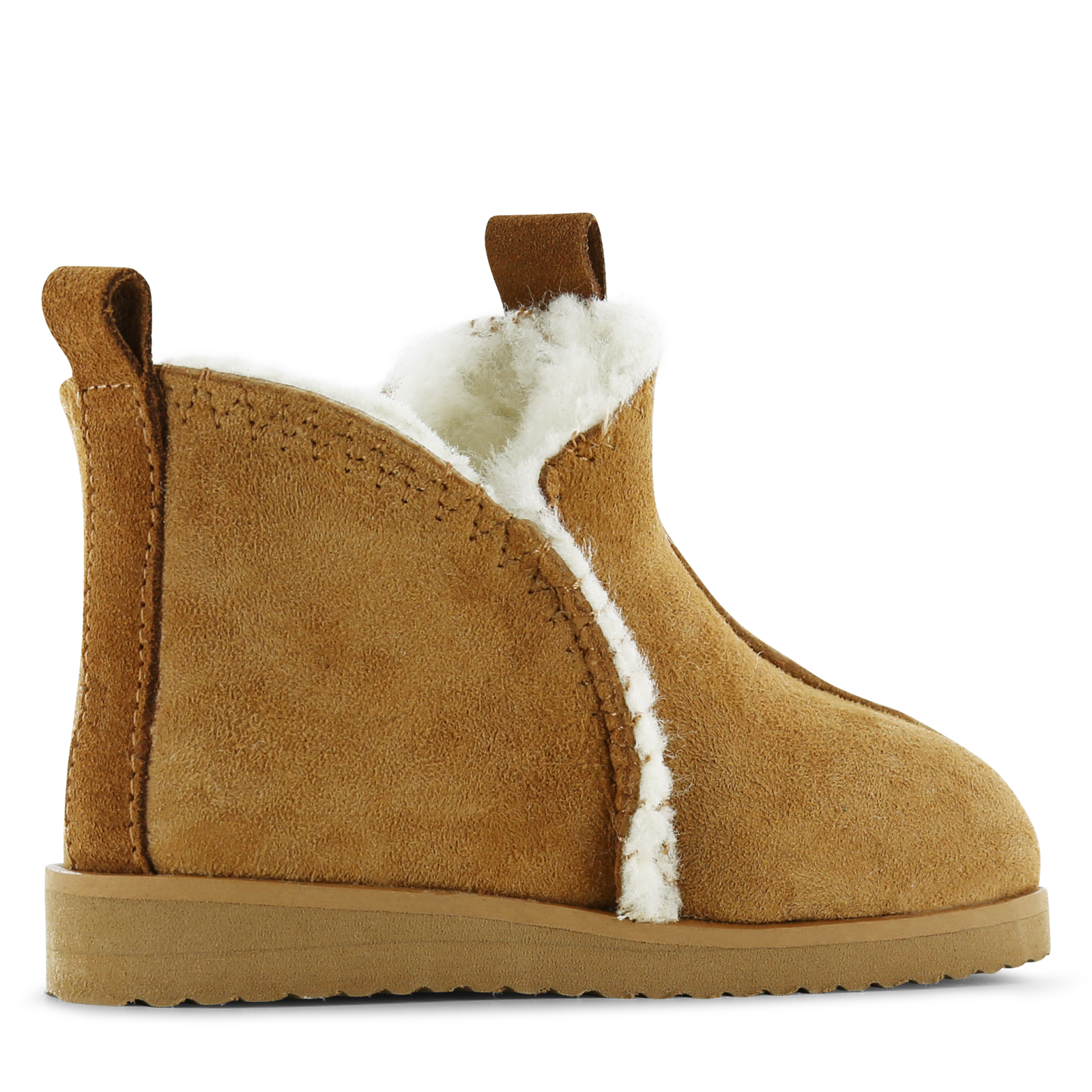 Shoesme cognac slofje Schapenleer | Sale