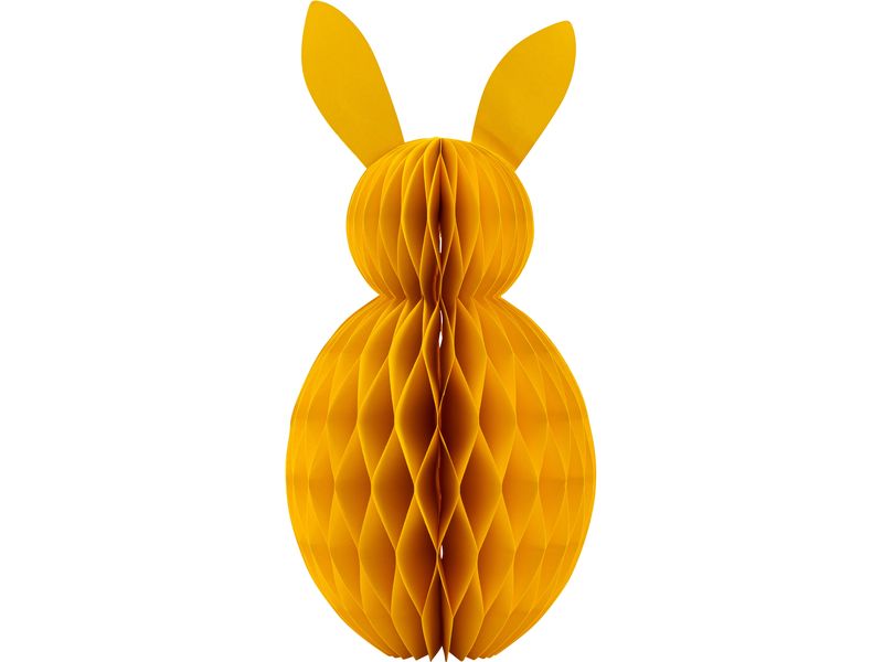 Dekomat AG Hase 40 cm, Gelb Osterhase aus Papier