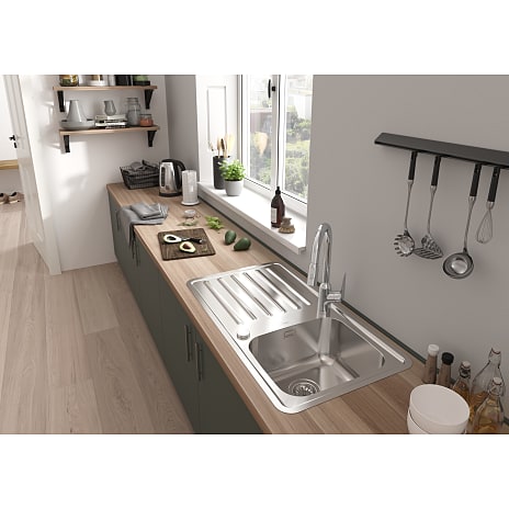 hansgrohe Raindance select S 240 PowderRain showerpipe 1jet - Mat sort