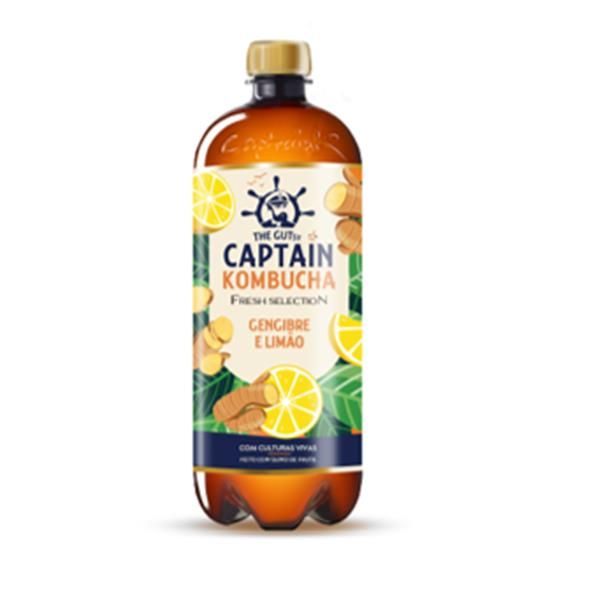 Kombucha Bio Fresh Gengibre Limão 1L