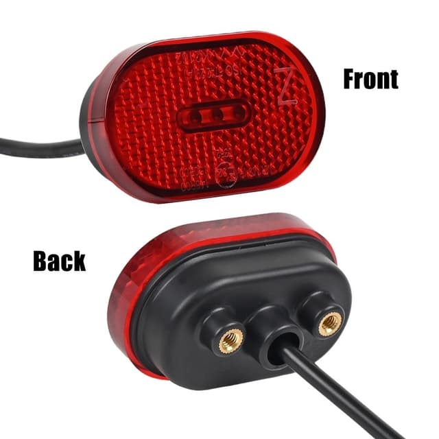 Baglygte LED-lampe til Xiaomi 4 / 4 Lite Scooter