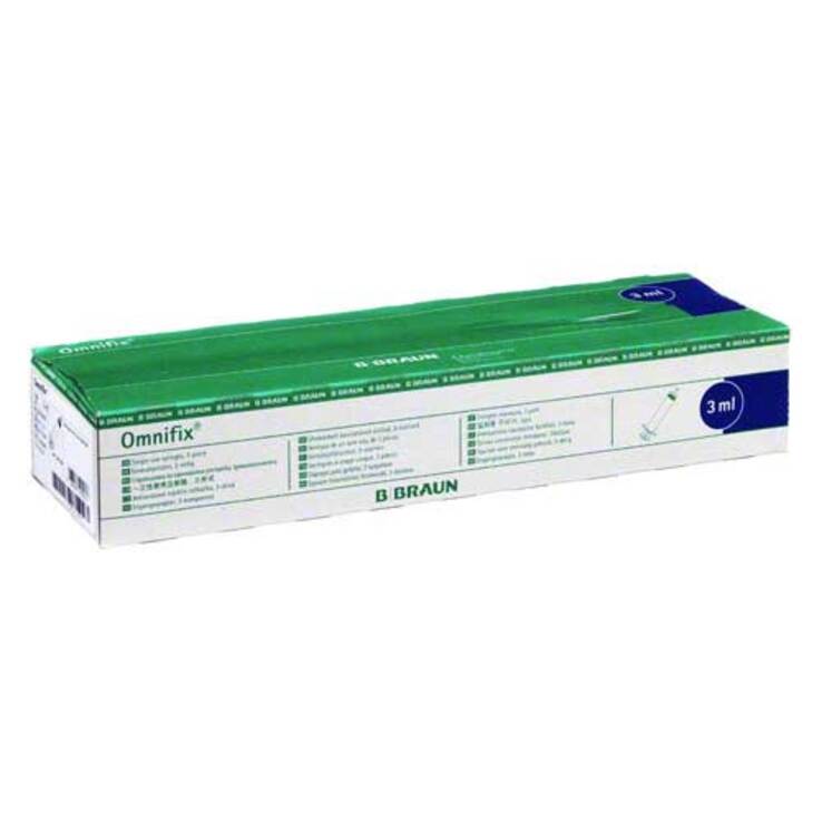Omnifix®Solo Luer Lock Spritzen, 100X3 ml