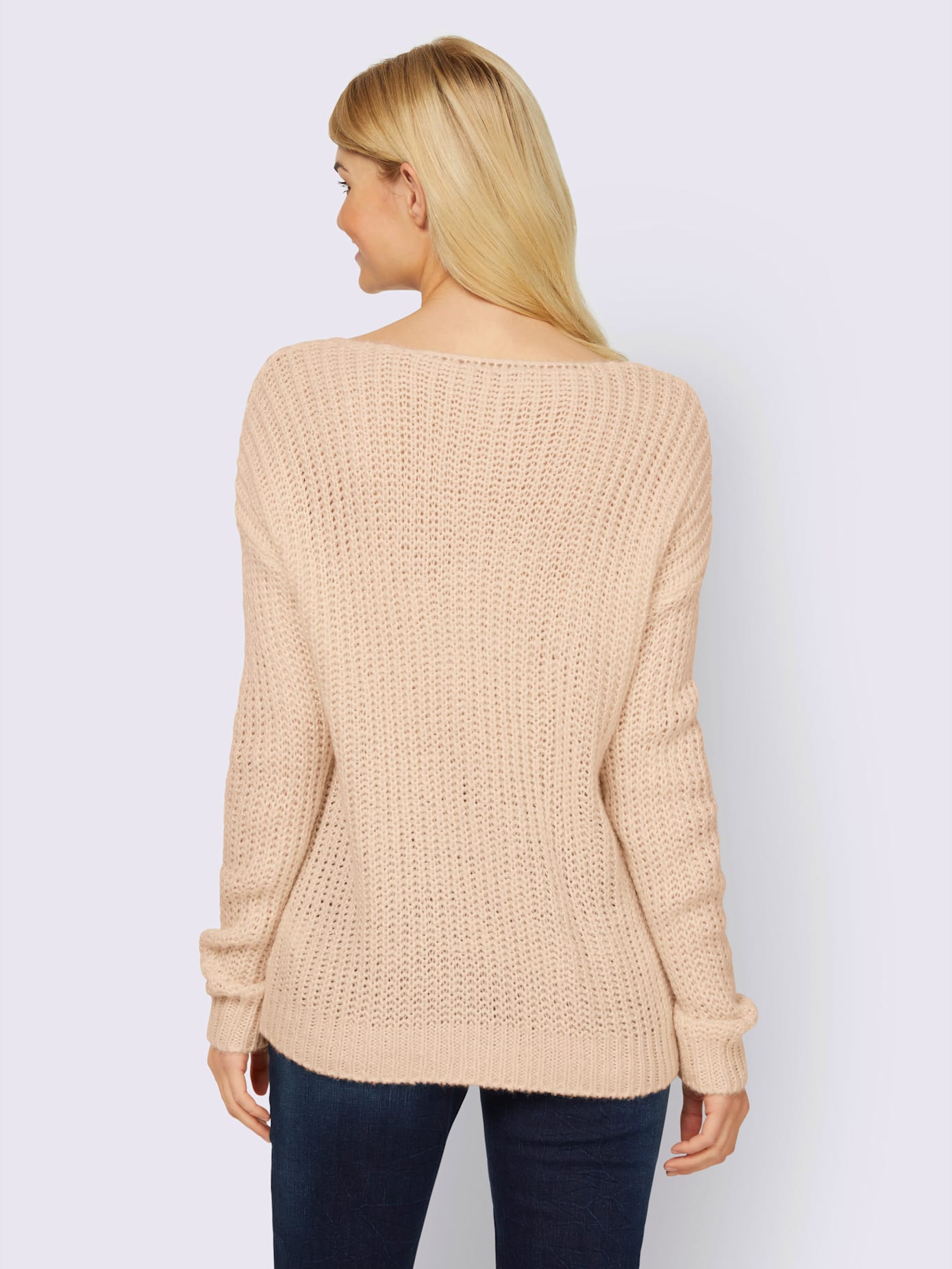 Pull encolure en v flatteuse