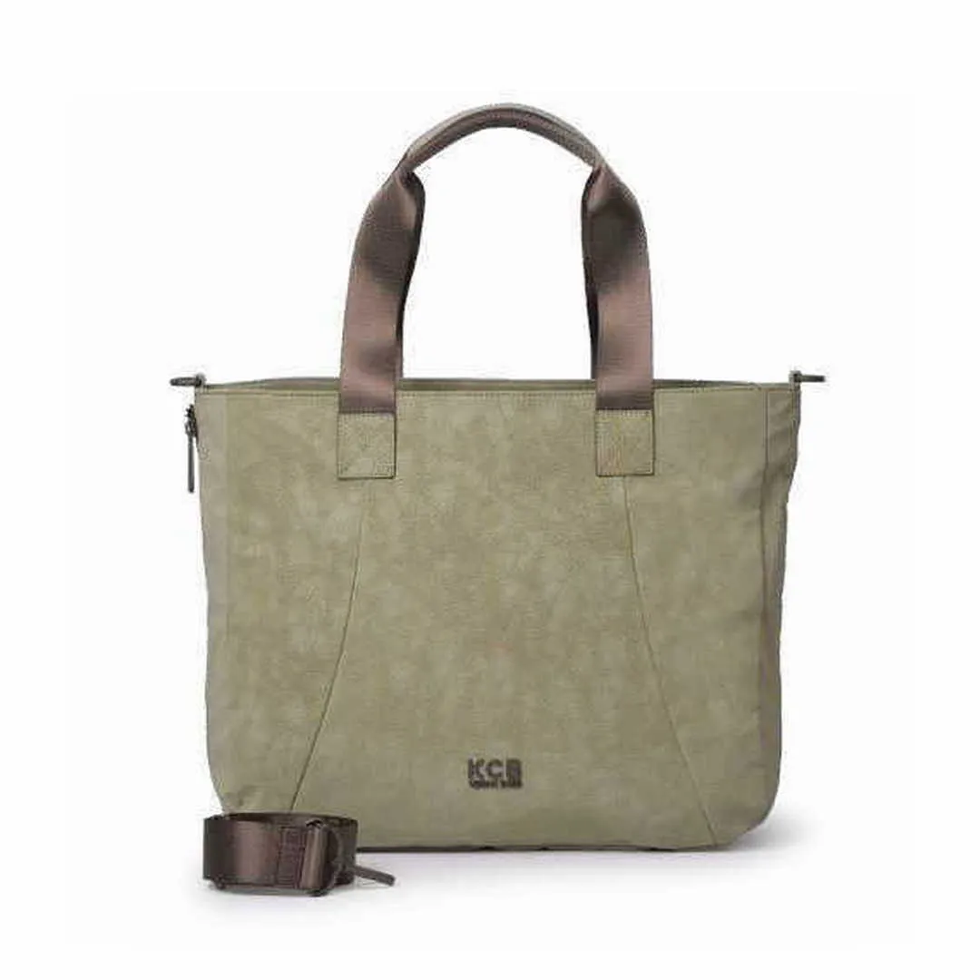 KCB VEGAN BAGS Shopper Khaki Textil