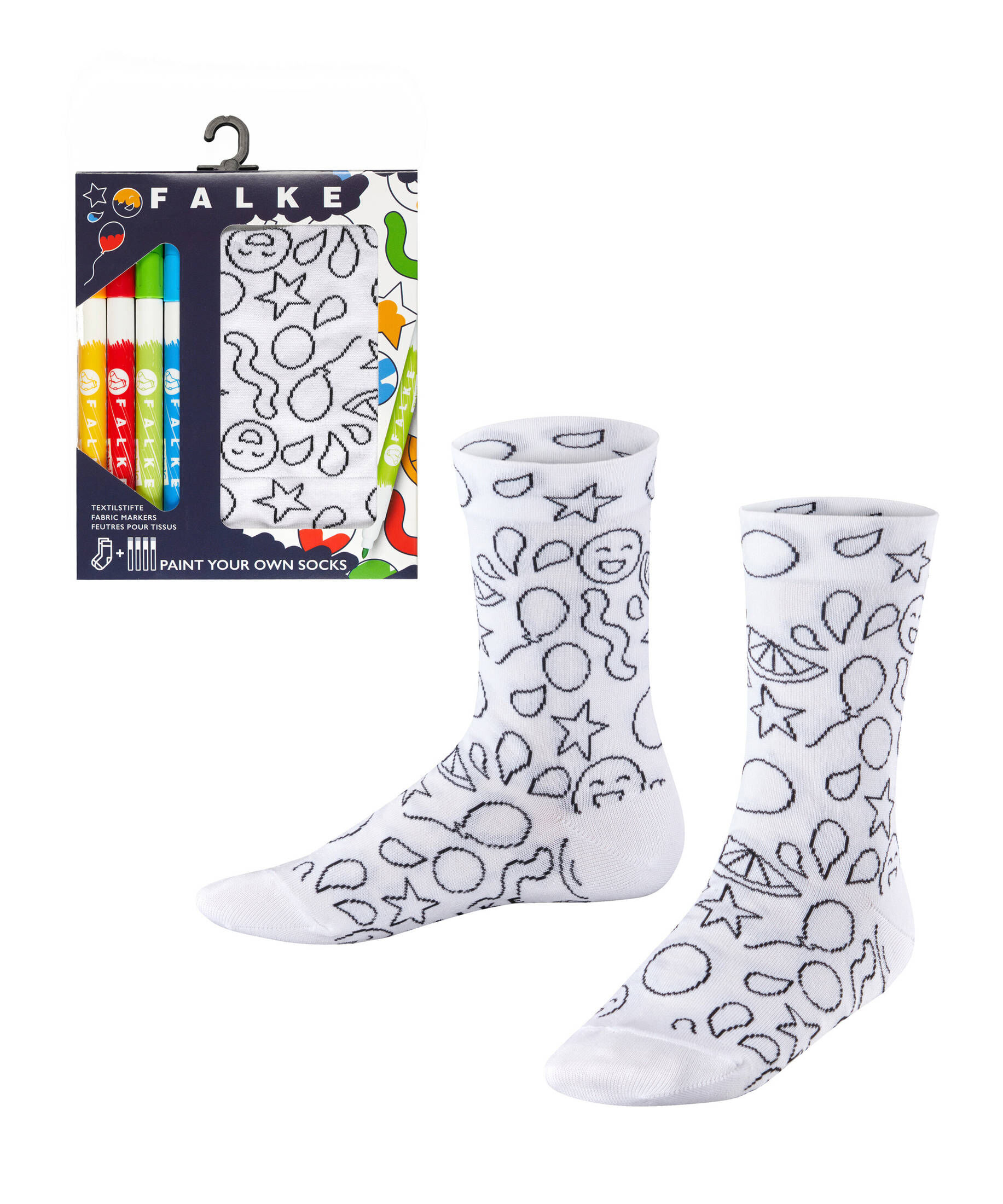FALKE| Kinder Socken Paint Your Own Socks