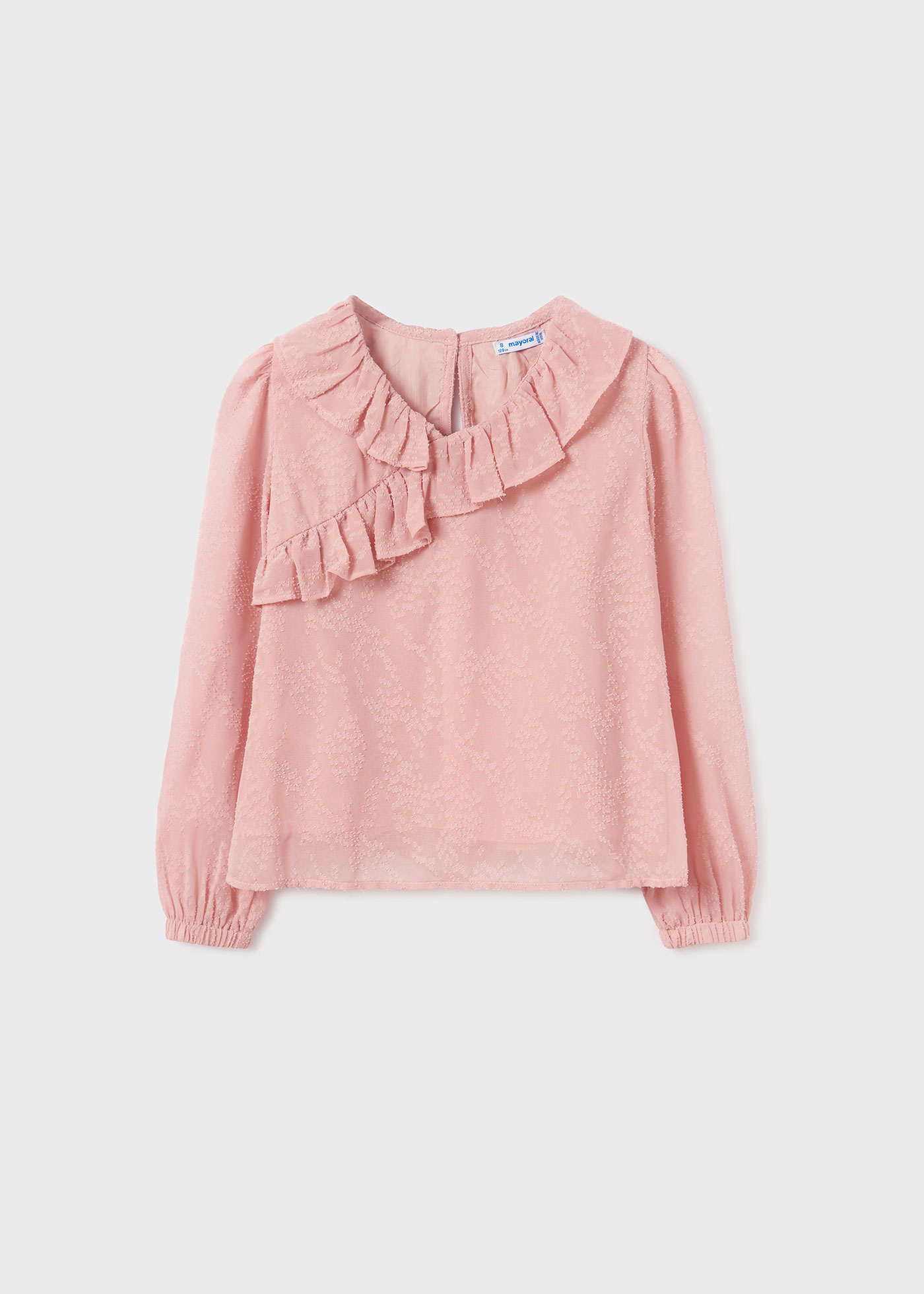 Blusa com babados para menina