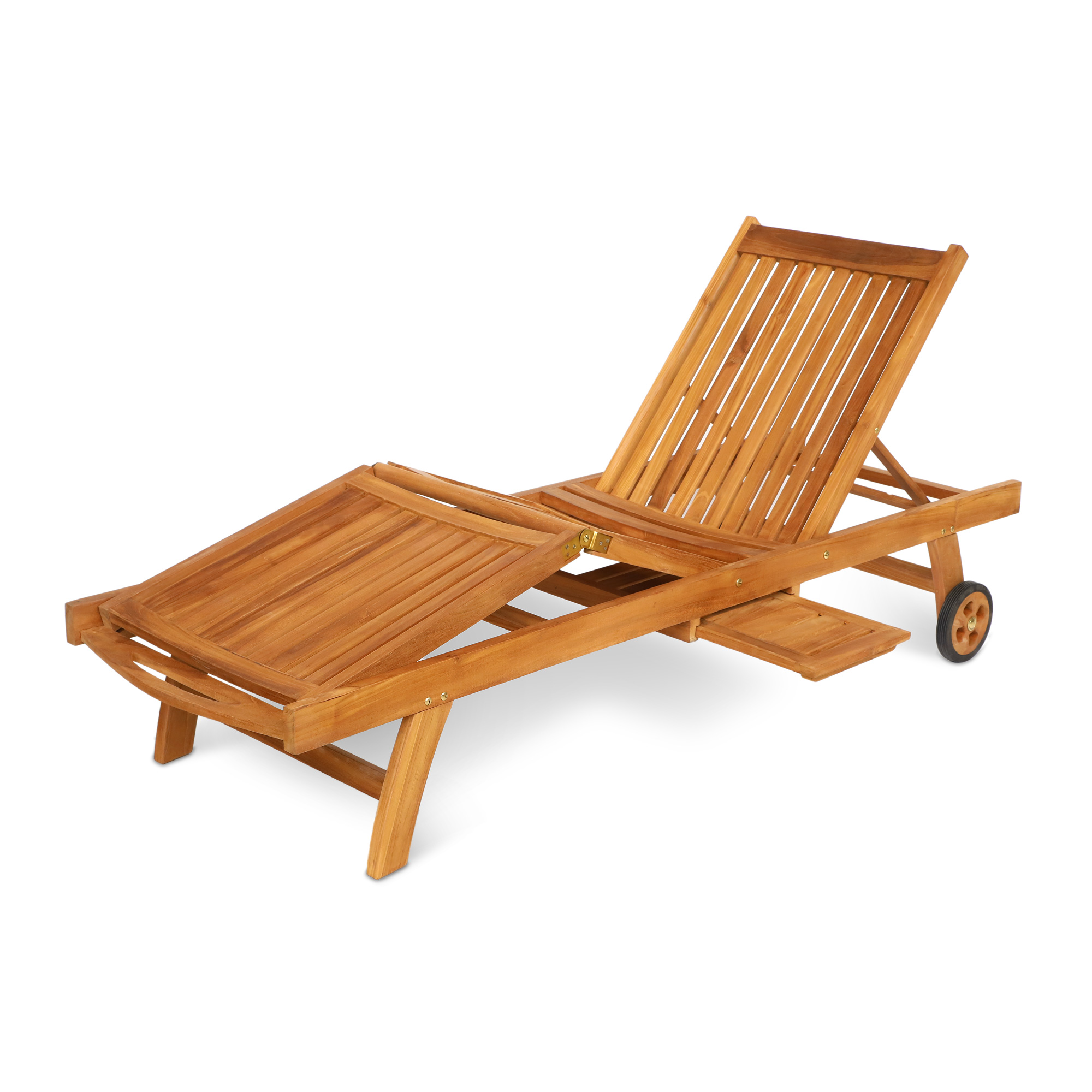 Pool-Lounger, 5-stufig verstellbar, natur, L 205 cm, B 66 cm, H 35 cm günstig bestellen