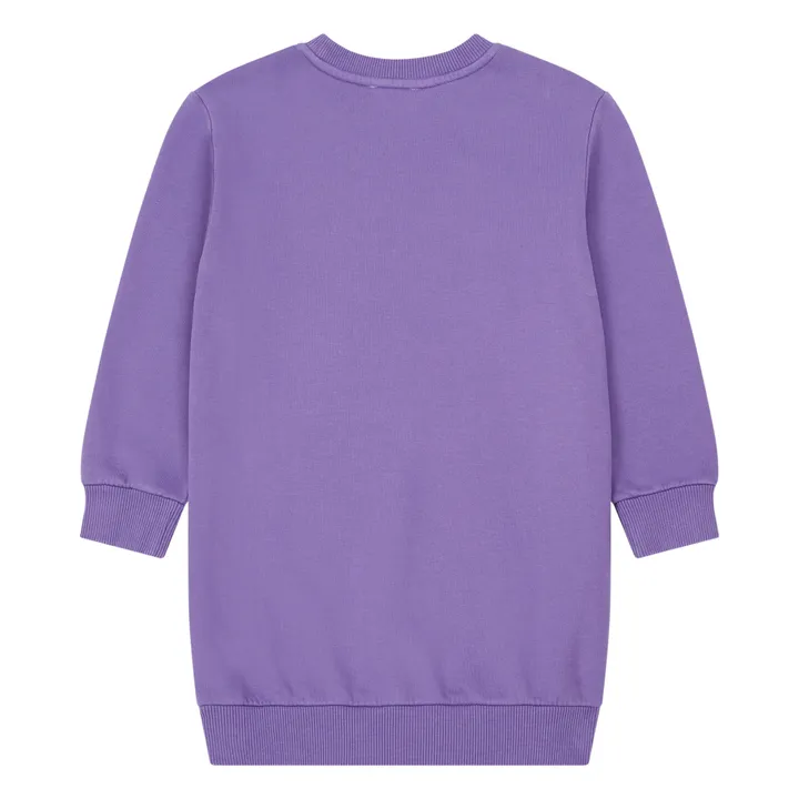 SMALLABLE BASICS Robe Sweat Coton Bio | Lavande