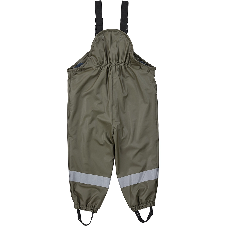Sterntaler Regenträgerhose gefüttert dunkelgrün