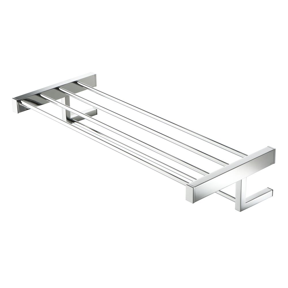 Geesa Modern Art handdoekrek met plateau 62cm chroom