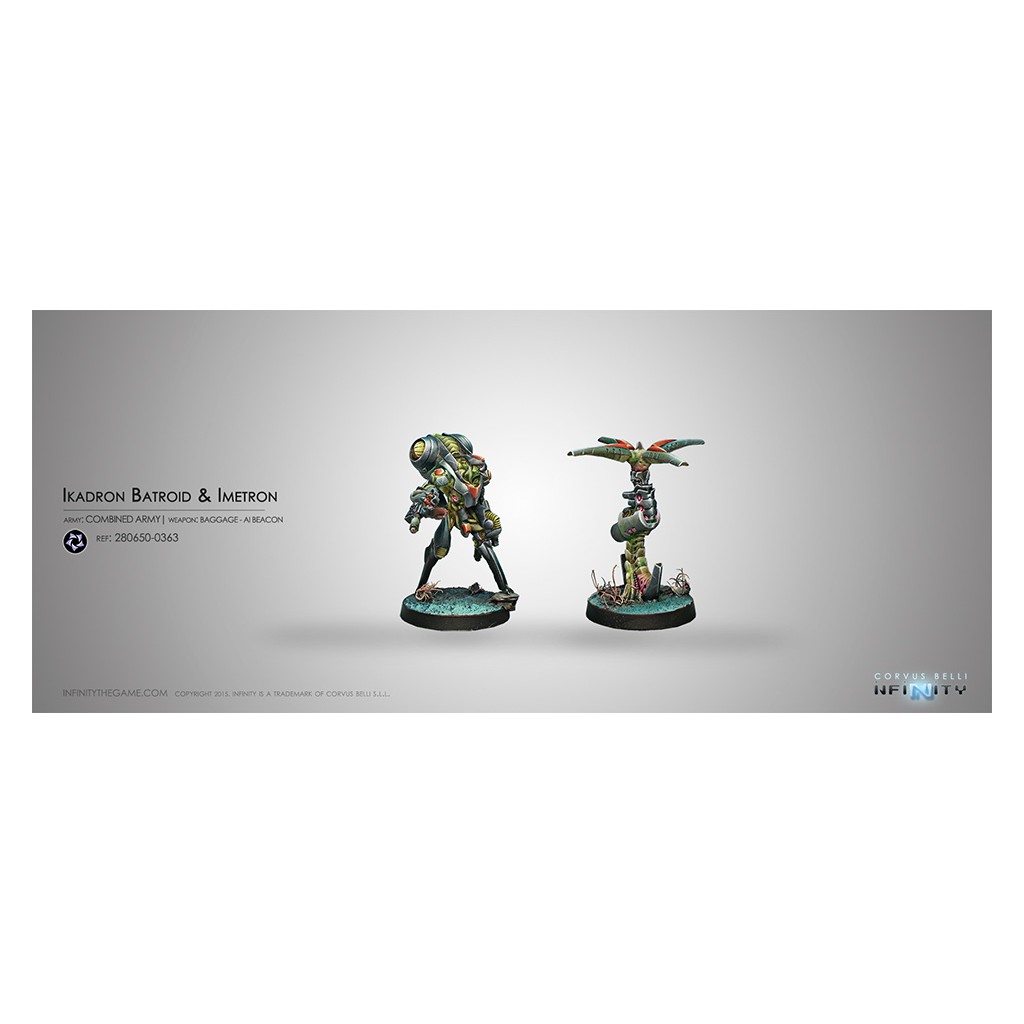 Infinity - Combined Army - Ikadron Batdroids & Imetron