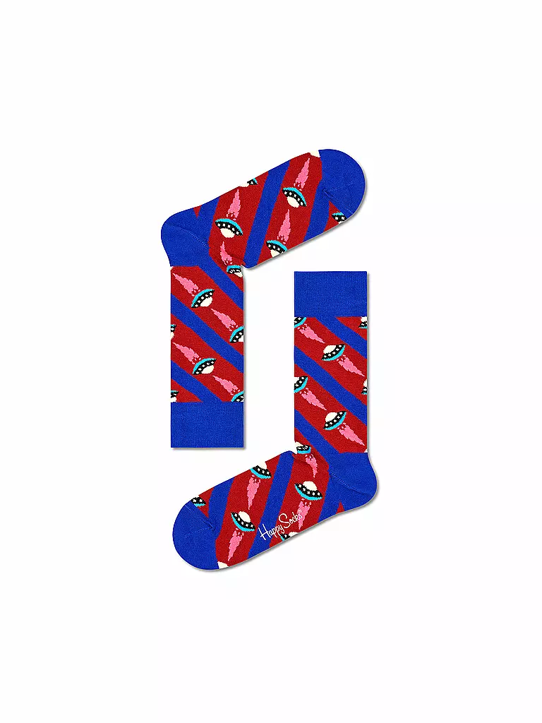 HAPPY SOCKS Herren Socken UFO dark blue / navy dunkelblau