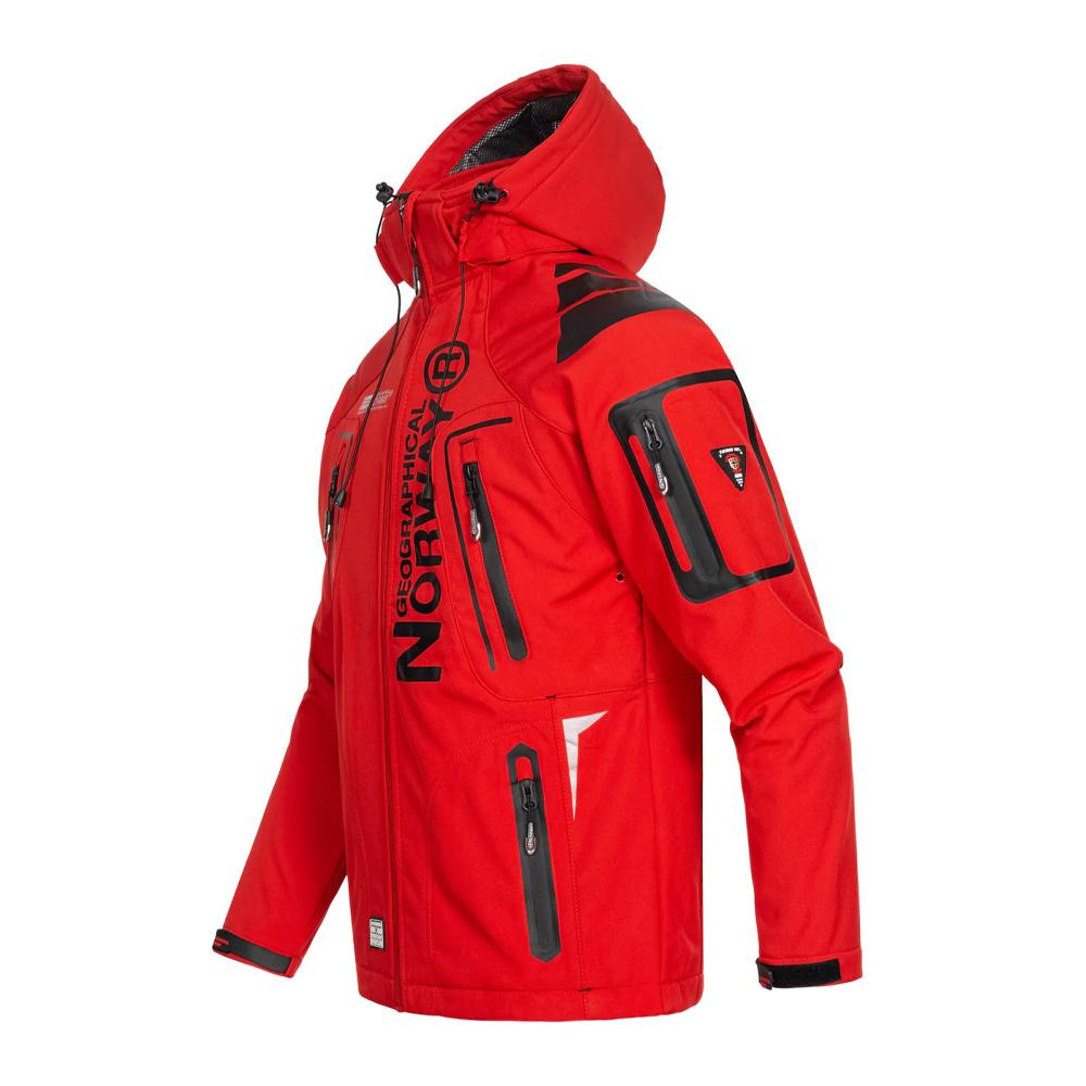 Geographical Norway Blouson Rouge Homme Geographical Norway Techno