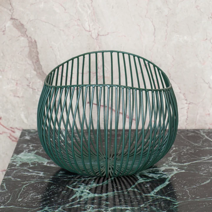 Serax - Gio Korb, 24 x 22 x 17 cm, weiss