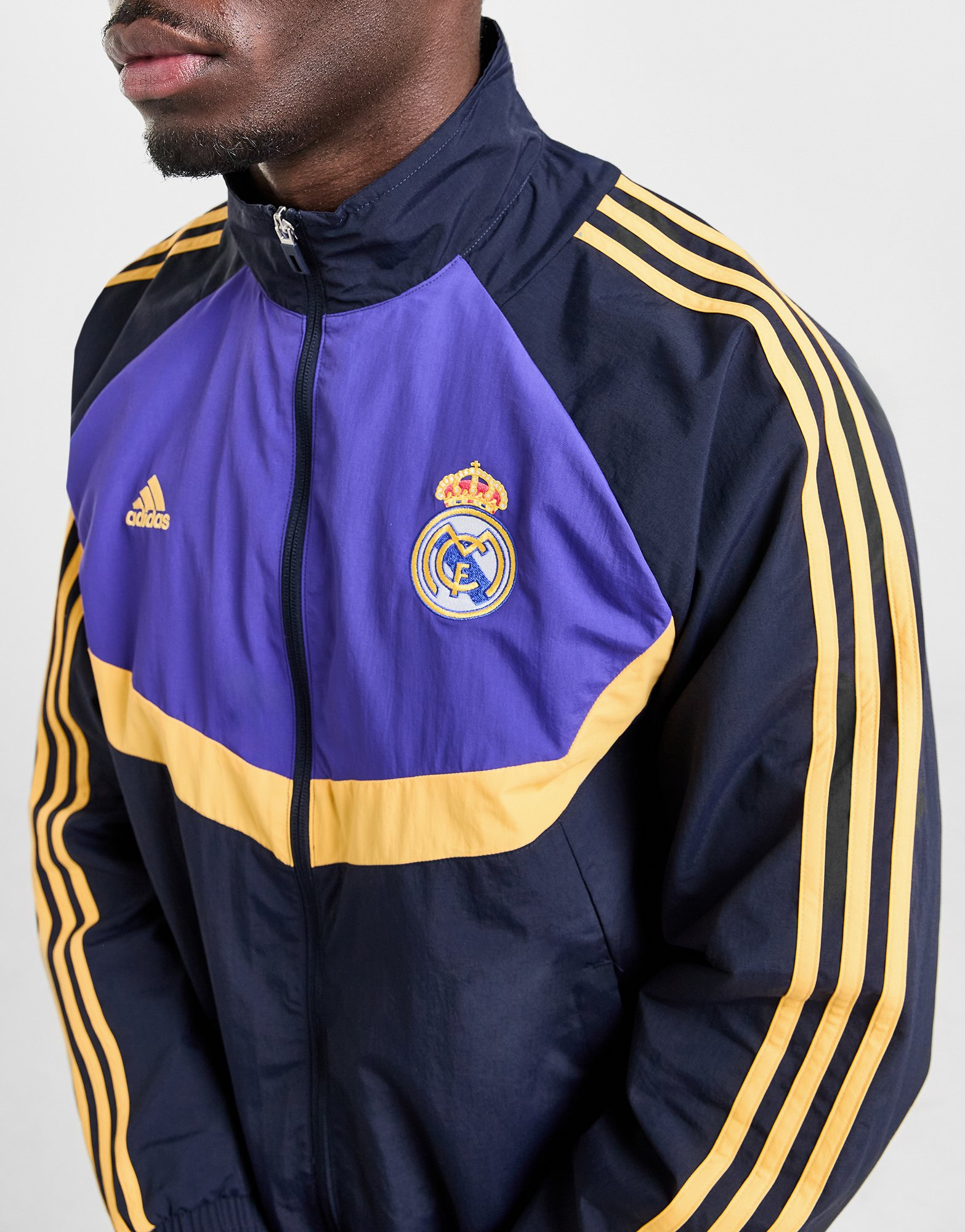 adidas Veste de survêtement tissée Real Madrid