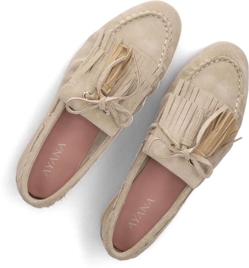 AYANA Instappers Dames Zalama-22 Maat: 43 Materiaal: Suède Kleur: Beige