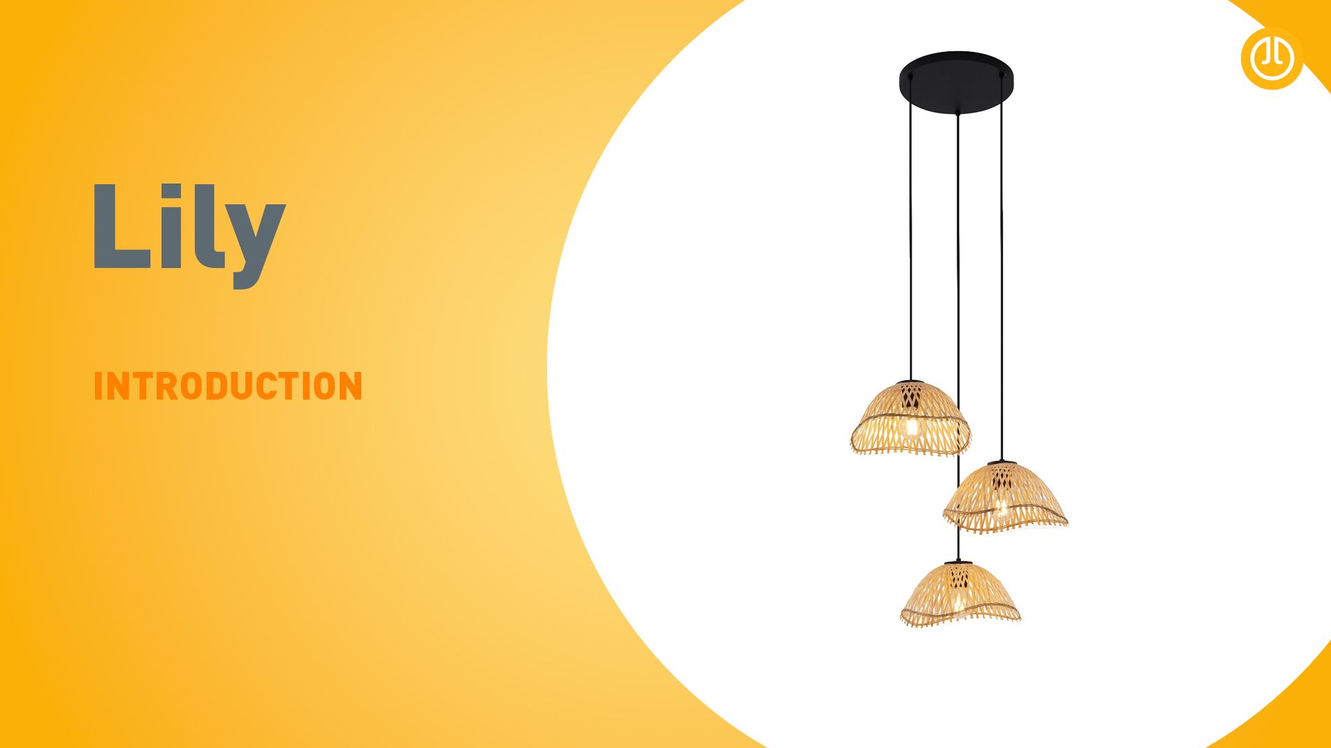Bohemian hanglamp zwart met bamboe 3-lichts - Lily
