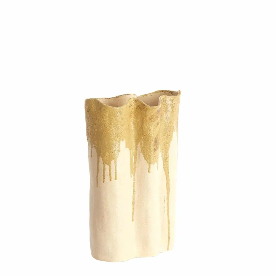 Vaas Flovilla - Wit - 26x14x40cm