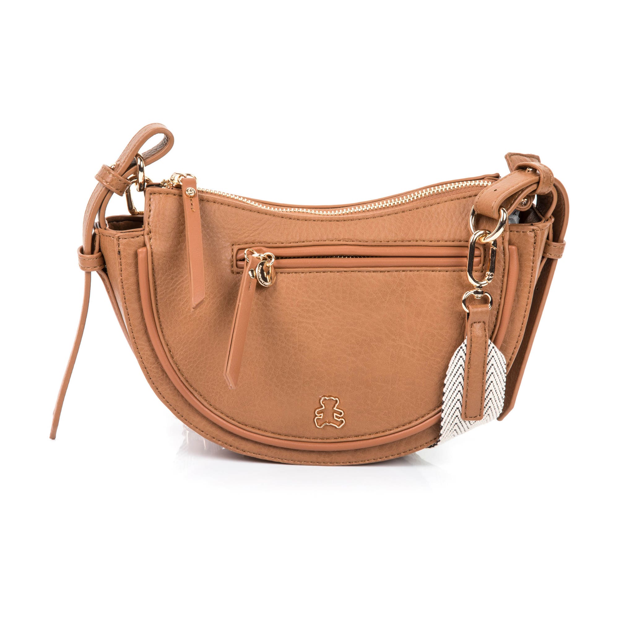 Sac bandoulière cognac