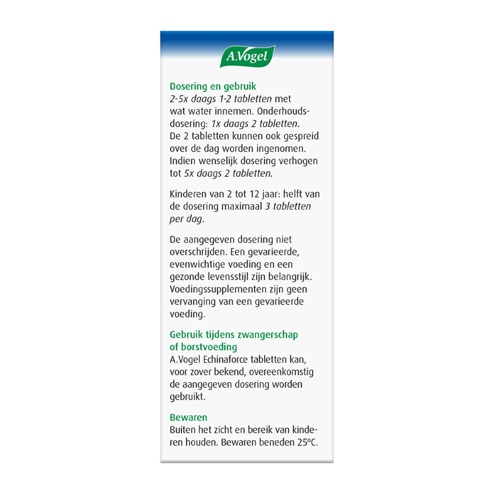 A.Vogel Echinaforce Weerstand80 tabletten