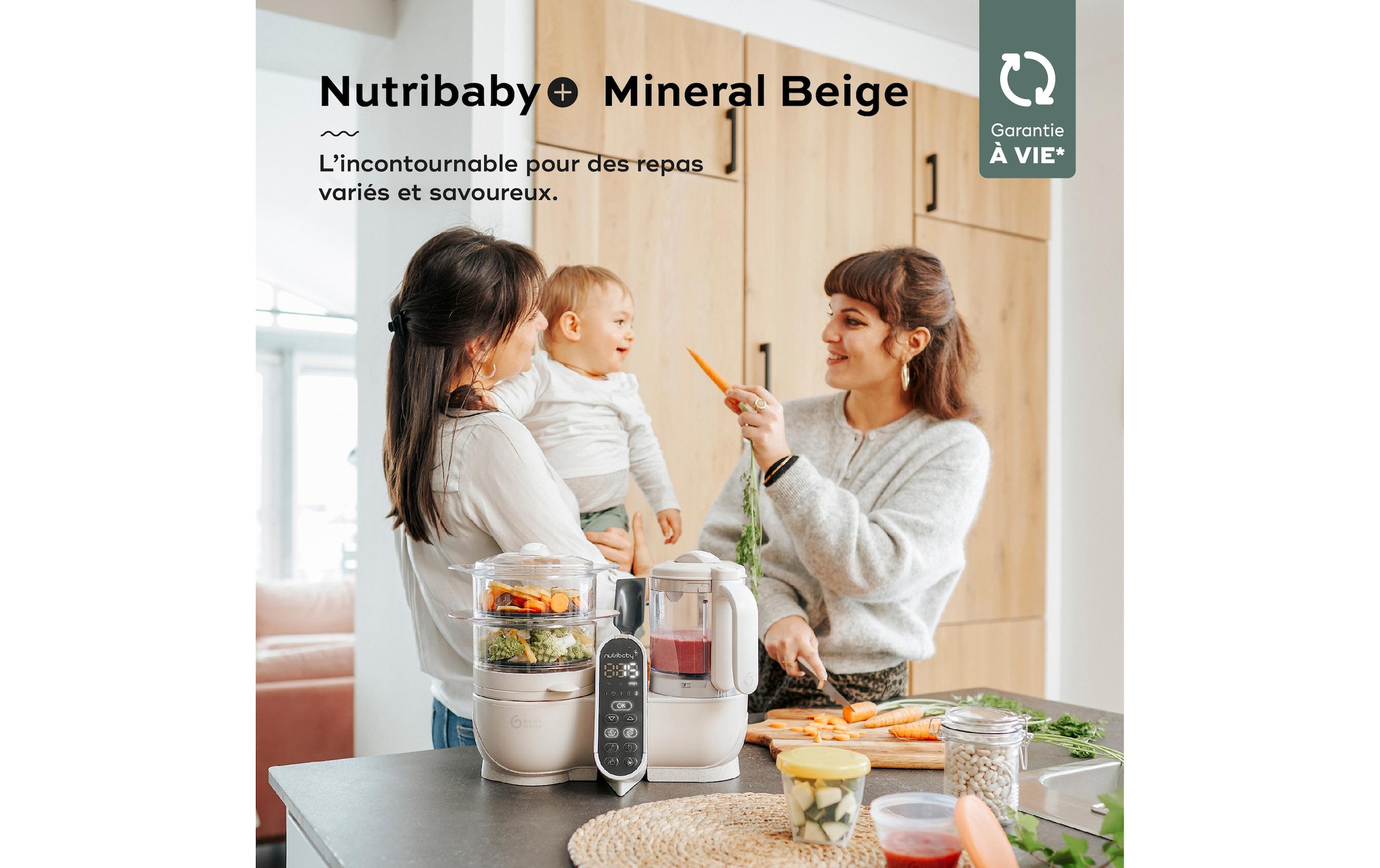 BABYMOOV Babynahrungszubereiter »Nutribaby Plus Mineral«