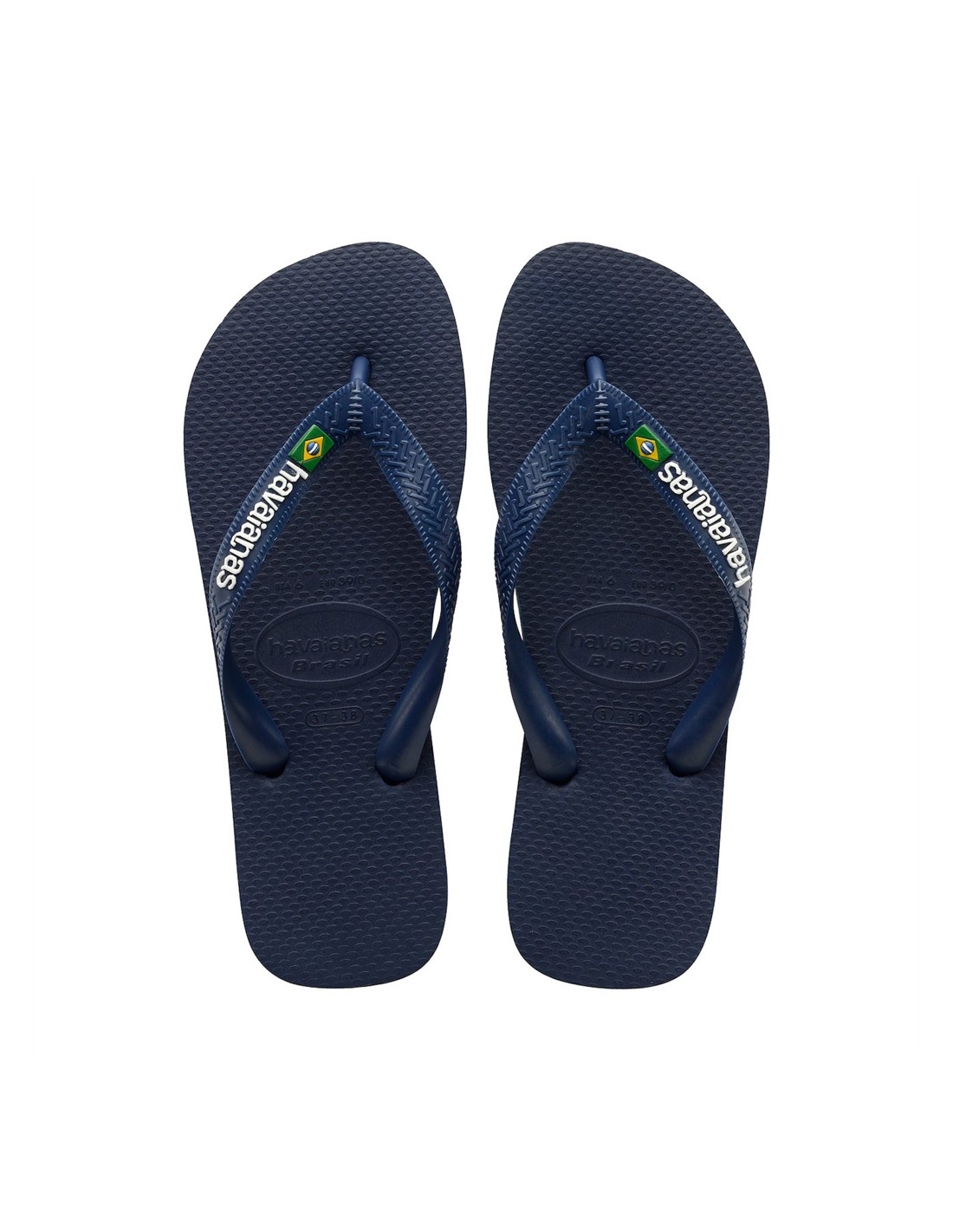 havaianas tongs mixte brasil logo bleu