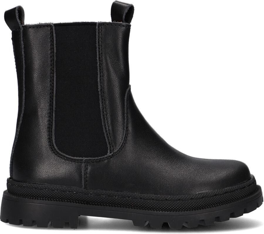 Shoesme NT21W004-B leren chelsea boots zwart Meisjes Leer Effen 31