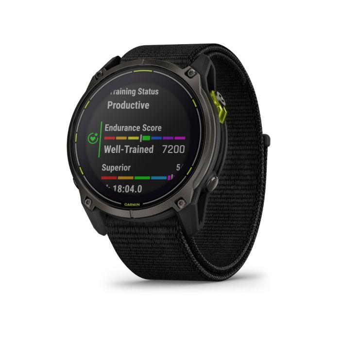 Garmin Unisex Ure Enduro 3 Solar Sapphire Sort