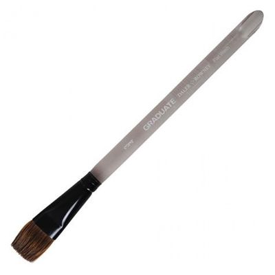 Daler-Rowney Graduate - Pinceau lavis plat n°3/4 - poils de poney