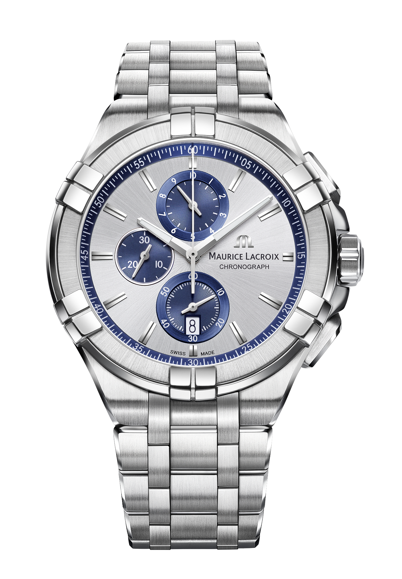 Maurice Lacroix Aikon Herrenchronograph Silber