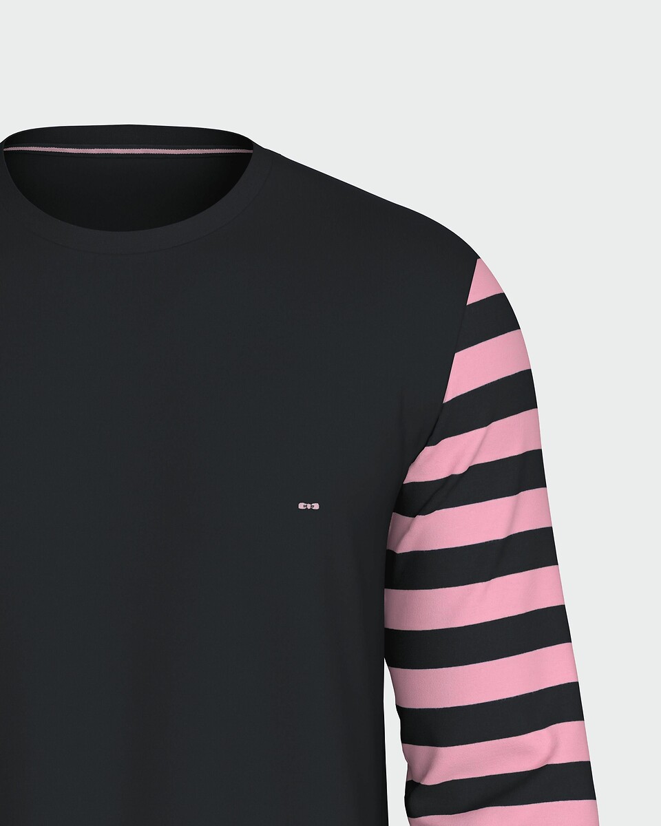 EDEN PARK<br>Pijama comprido, mangas listradas