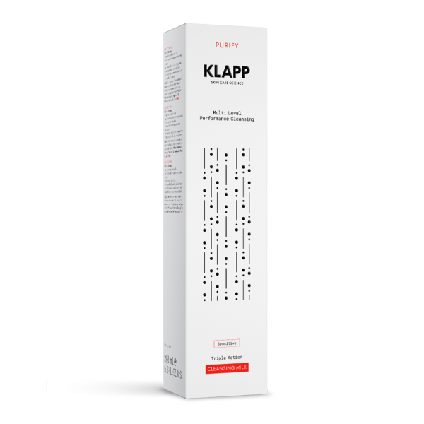Klapp Multi Level Performance Cleansing Triple Action Cleansing Milk Sensitiv 200ml