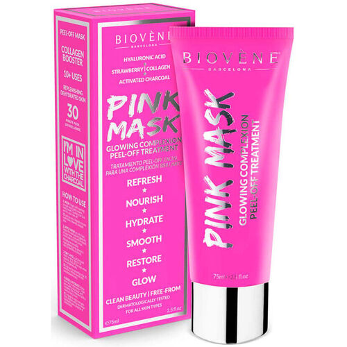 Biovène - Pink Mask Glowing Complexion Peel-off Treatment