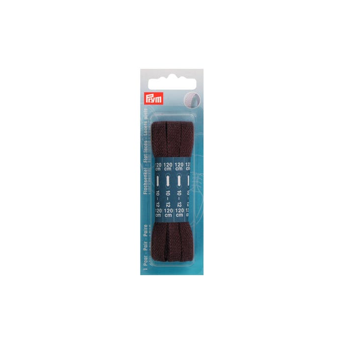 Prym-1 paar platte schoenveters 8mm/120cm