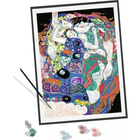 Ravensburger CreArt ART Collection: Virgin (Klimt) - Malen nach Zahlen für Erwachsene