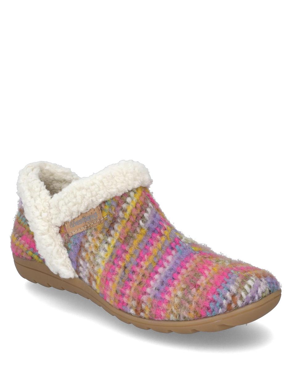 Hausschuh Cadiz 03, pink-multi
