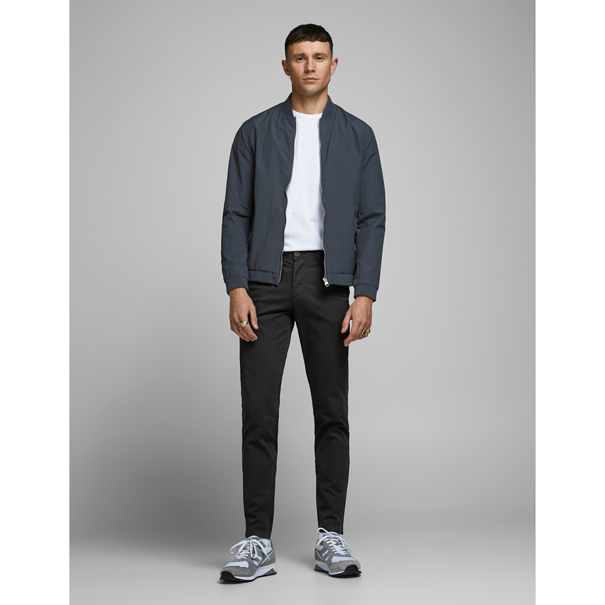 JACK & JONES<br>Calça chino slim Marco