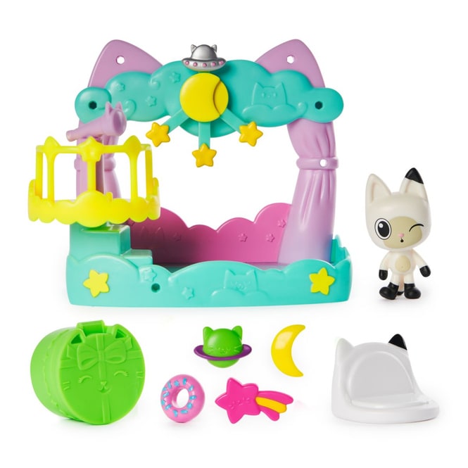 Gabby's Dollhouse - Sternenhimmel Balkon-Spielset von Panda Pfötchen